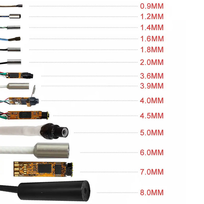 Mini Diameter 3.6mm 3.9mm Industrial Medical Endoscope Camera Module