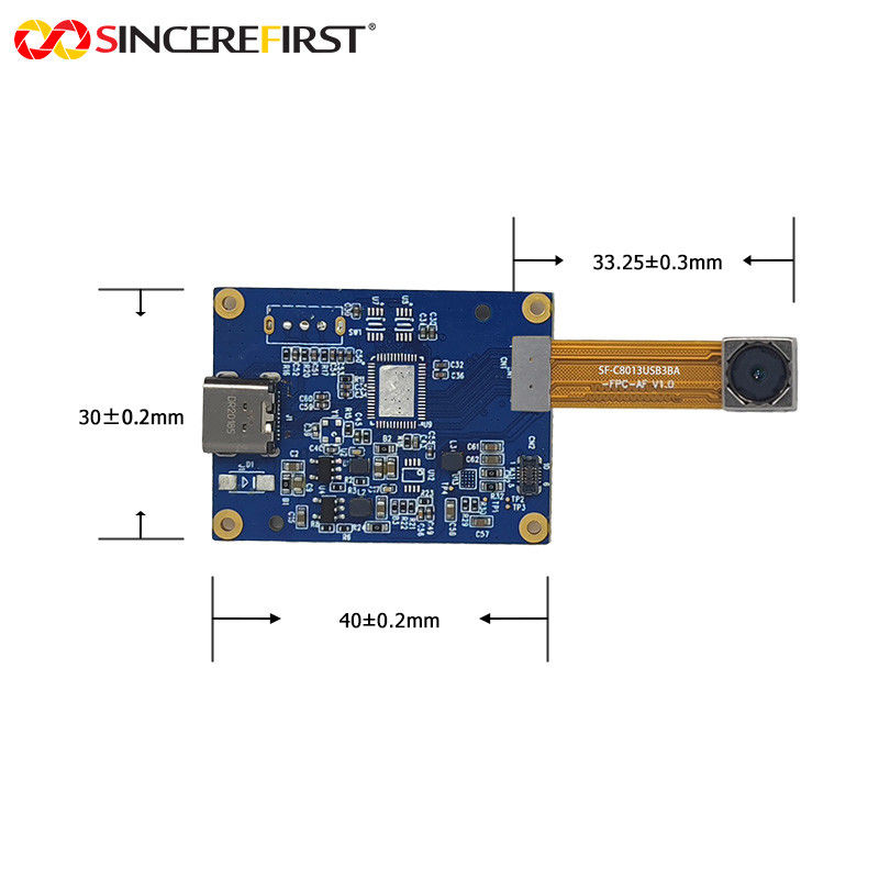 8 Megapixel HD Sony IMX179 Sensor Separate USB Camera Module For Scanning