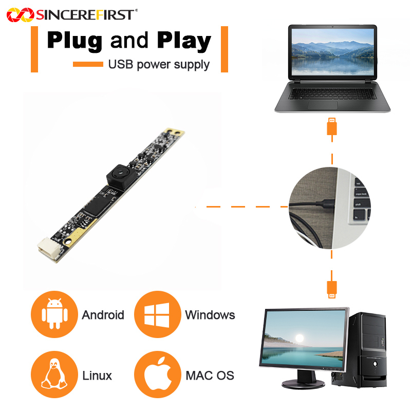Compact 13MP Image Sensor Sony IMX258 Machine Vision USB Camera Module