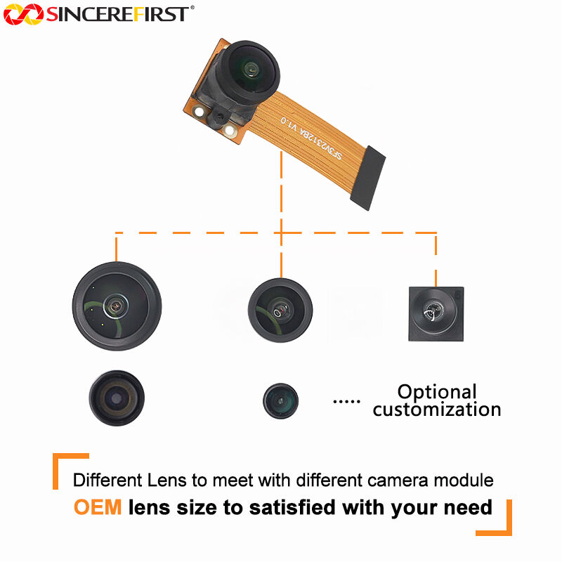 2MP 1.96mm EFL OV2312 Sensor MIPI Camera Module
